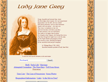 Tablet Screenshot of ladyjanegrey.org
